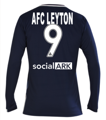 U13 Away Shirt Navy/White