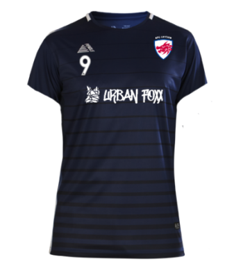 U13 Away Shirt Short Sleeve Navy/White