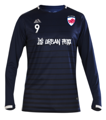 U13 Away Shirt Navy/White