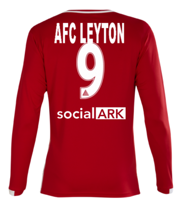 U13 Home Shirt Red/White