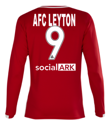 U13 Home Shirt Red/White