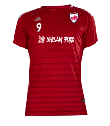 x AFC Leyton U13 Home Shirt SS Red/White
