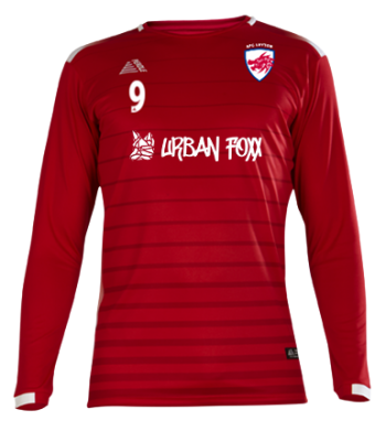 U13 Home Shirt Red/White
