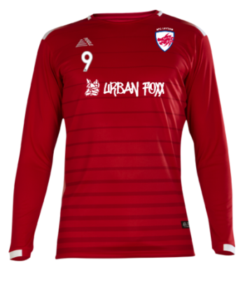 U13 Home Shirt Red/White